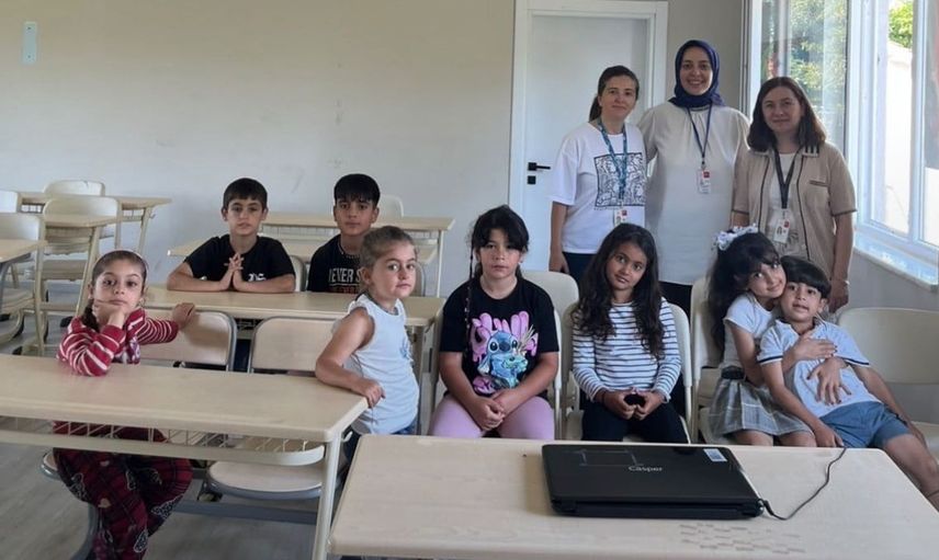 Akçakoca'da mevsimlik tarım işçisi çocuklarına sağlık taraması yapıldı