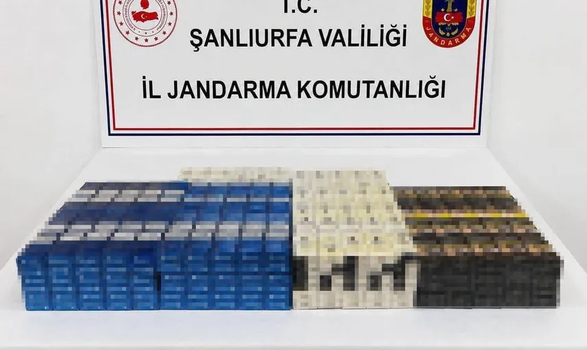 Şanlıurfa'da kaçak sigara ve alkol operasyonu: Yüzlerce paket ele geçirildi