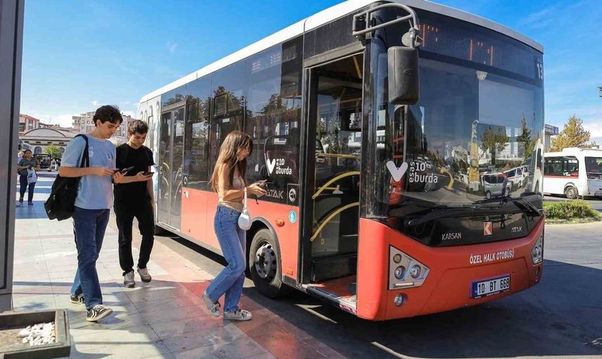 Balıkesir'den öğrencilere özel ulaşım tarifeleri