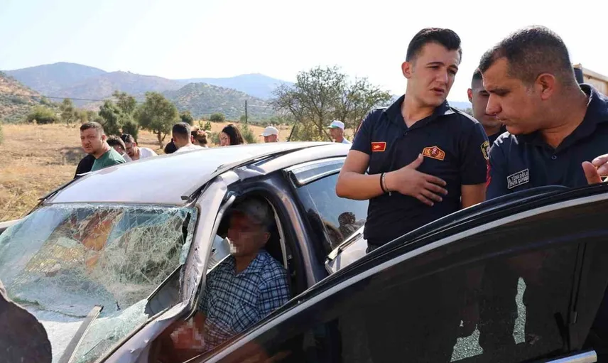 Aydın-Muğla kara yolunda feci trafik kazası: Baba-kız ağır yaralı