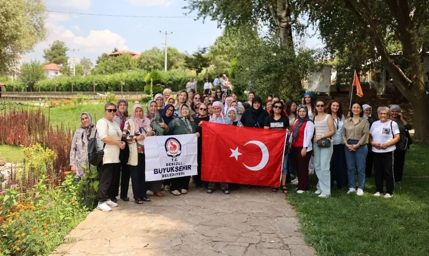 Denizli kadınları yeni güzelliklere yolculuk yapıyor