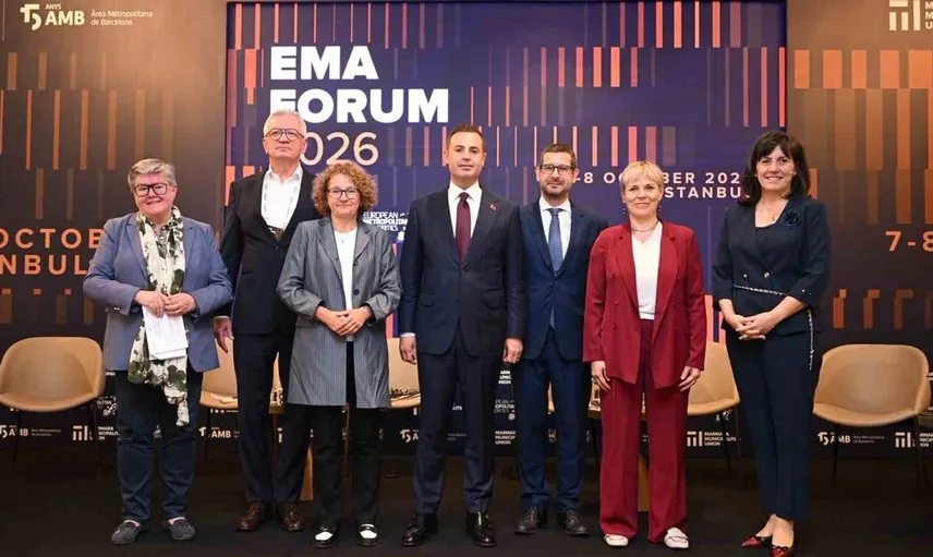 Ahmet Akın, Avrupa Büyükşehirler Ağı Forumu'nda metropol politika vurgusu yaptı