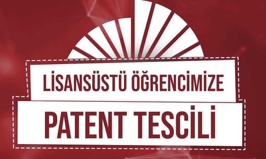 Niğde Ömer Halisdemir Üniversitesi öğrencisinden inovatif buluş: Patent tescili alındı