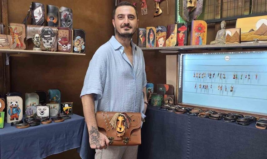 Bandırma'da deriye el emeğiyle yaşam katılıyor