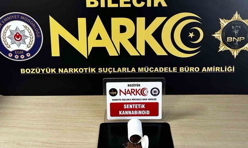 Bilecik’te uyuşturucu operasyonu: iki kişi gözaltına alındı