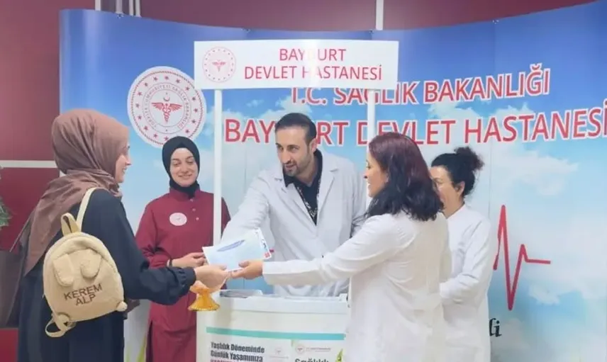 Bayburt'ta sağlık çalışanlarına sağlıklı yaşam eğitimi