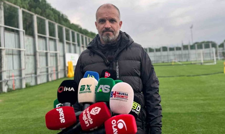 Bursaspor'da hedef liderliği sürdürmek: Mustafa Er'den açıklamalar