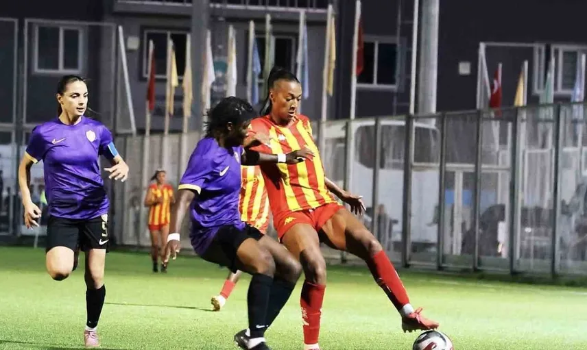 Kayseri kadın futbol takımı sezonun ilk yenilgisini yaşadı