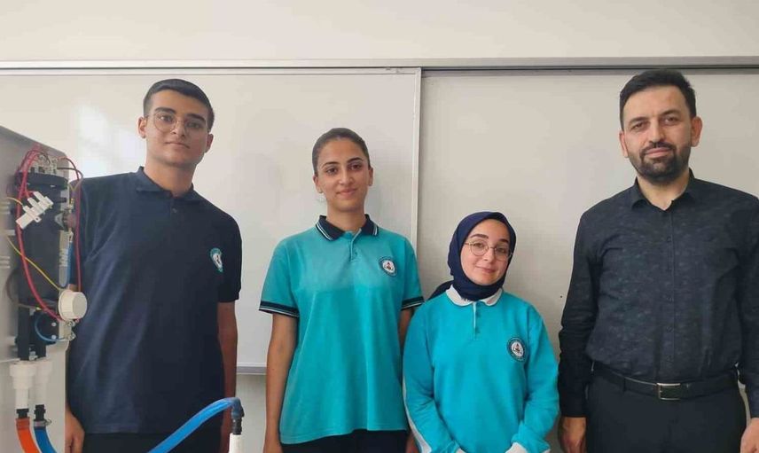 Elazığlı öğrencilerin su tasarrufu projesi dünya finalinde Türkiye'yi temsil edecek