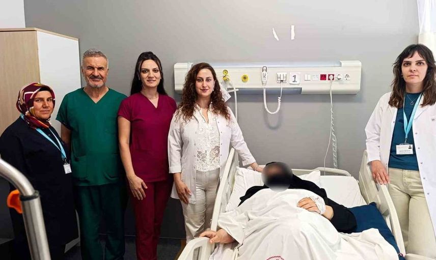 Hatay'da gebelik döneminde gerçekleştirilen cerrahi müdahale başarıyla sonuçlandı