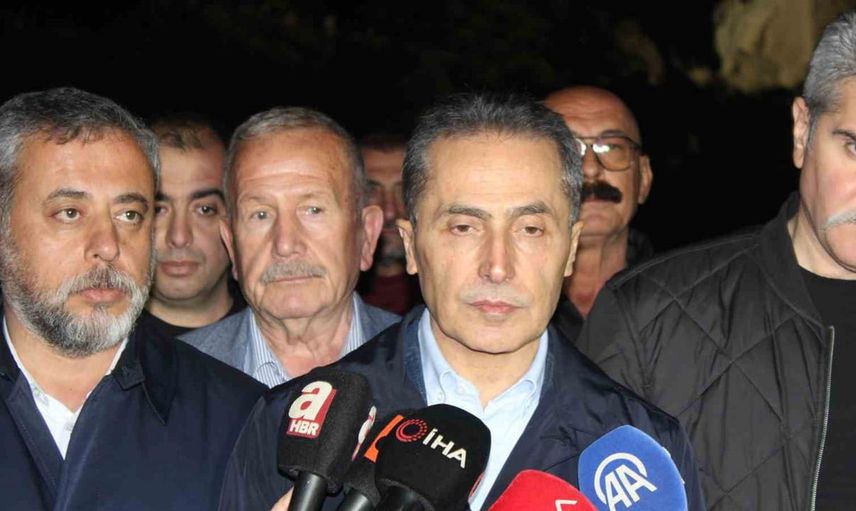 Nevşehir valisi doğal afette hayatını kaybedenler için başsağlığı diledi