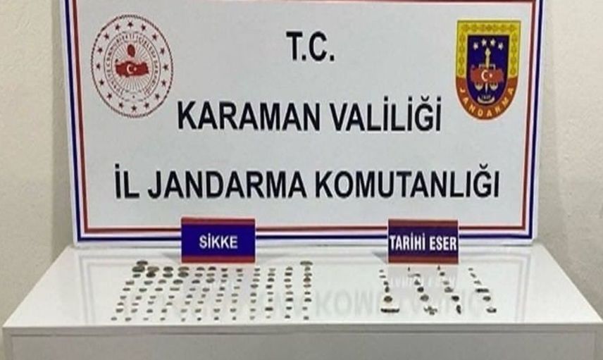 Karaman'da jandarmadan tarihi eser baskını: 20 tutuklama gerçekleşti