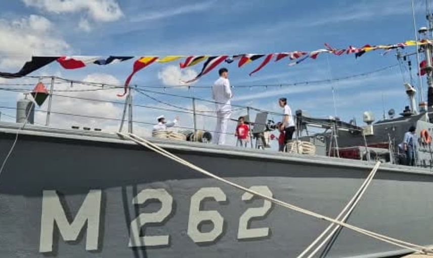 Tekirdağ'da 30 Ağustos Zafer Bayramı'nda gemi ziyareti coşkusu