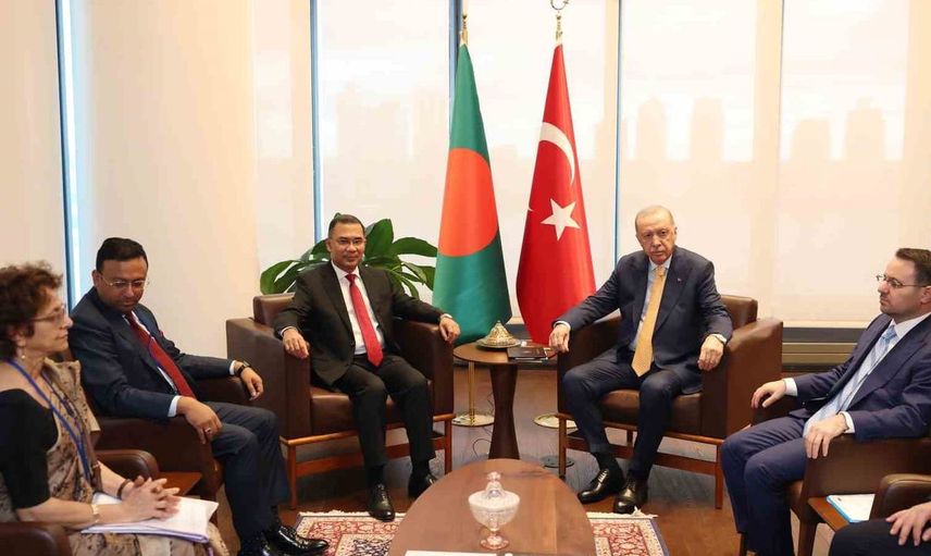 Erdoğan, New York'ta Bangladeş Başbakanı ile önemli bir görüşme gerçekleştirdi