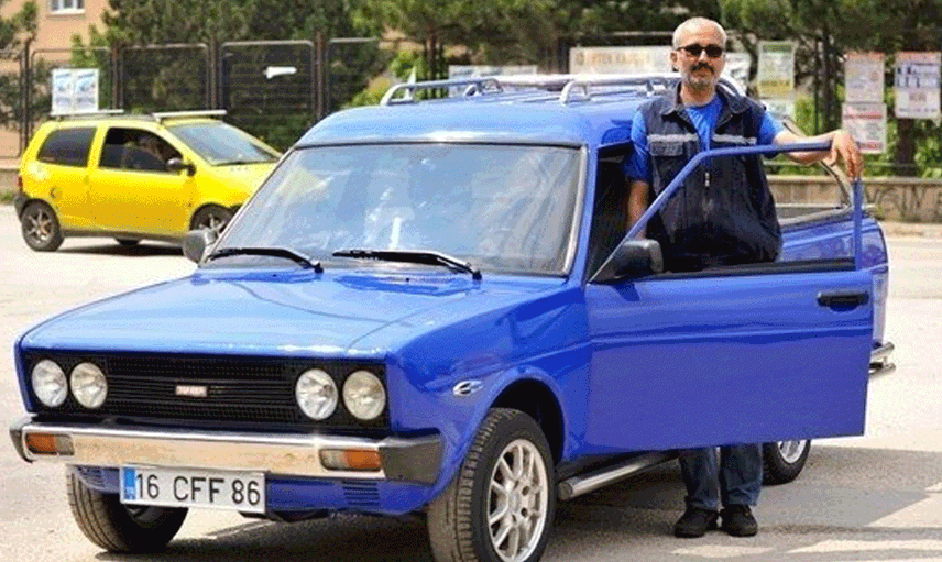 86 Model Tofaş Kartal Türkiye'de Tek! Bursa'da Yaşayan Usta Çocukluk Hayalini Gerçekleştirdi