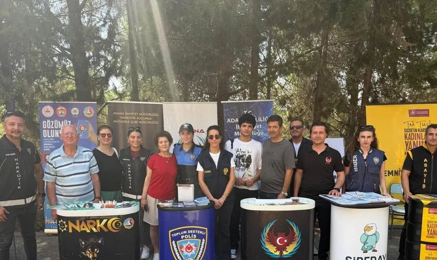 Adana'da üniversite öğrencilerine güvenli yaşam bilgilendirmesi