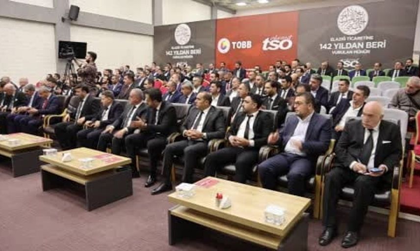 İdris Alan yeniden Elazığ TSO başkanı, birlik vurgusu yaptı
