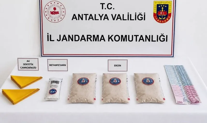 Aksu'da düzenlenen operasyonla uyuşturucu ele geçirildi