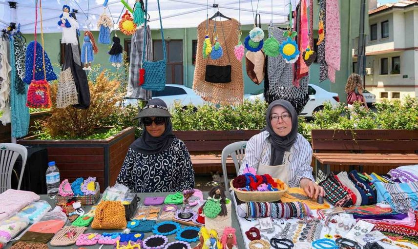 Osmangazi'de kadın girişimciler emeklerini sergiledi