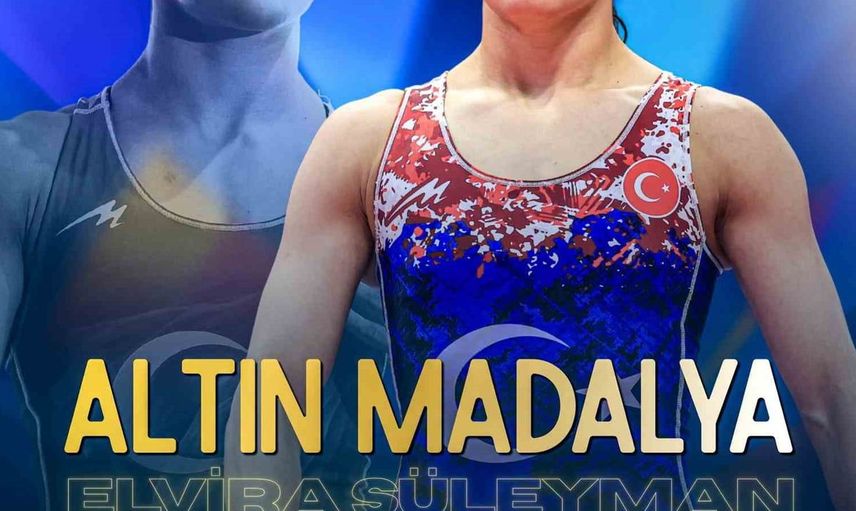 Erzincanlı güreşçi Elvira Kamaloğlu, Akdeniz Oyunları'nda altın madalya kazandı