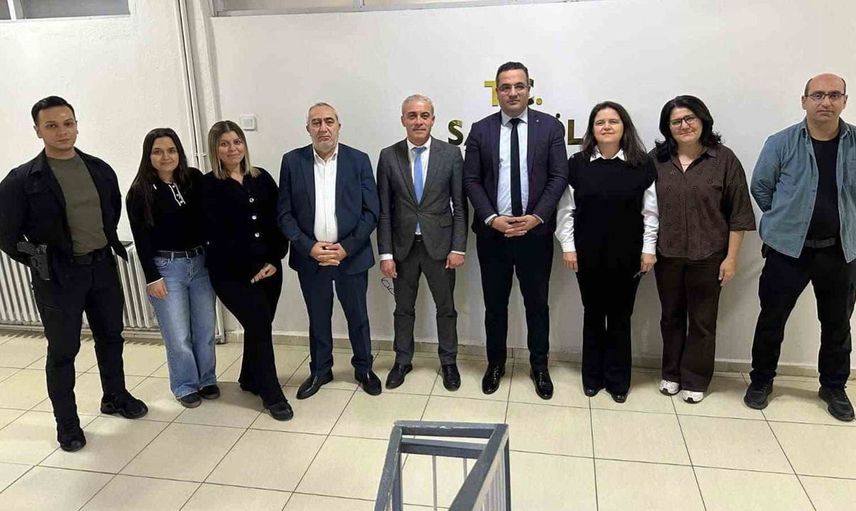 Erol Özder yeni görevine Başarı Belgesi ile uğurlandı
