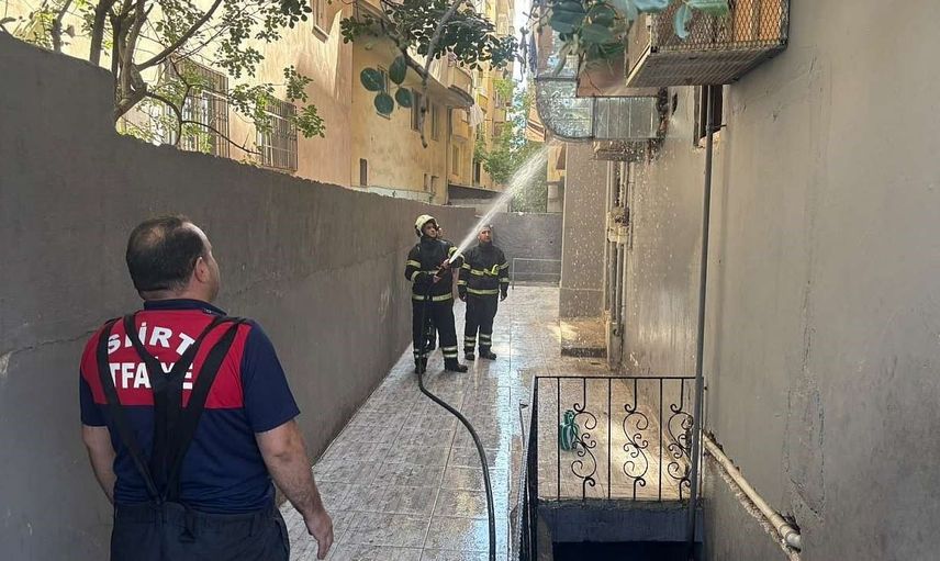 Siirt'te restoranda çıkan yangın kısa sürede kontrol altına alındı