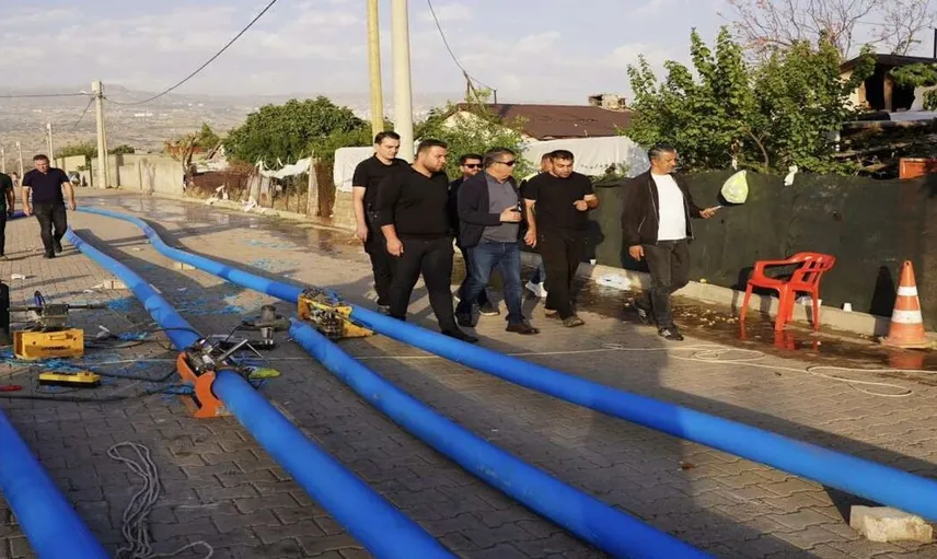 Şırnak'ta maden konutlarında içme suyu altyapısı güçlendiriliyor