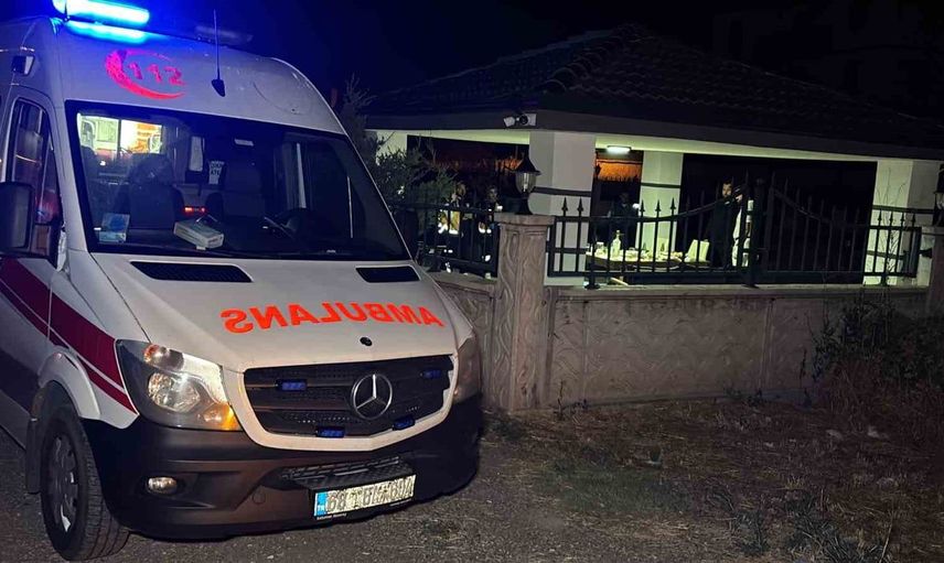 Aksaray'da villa bahçesindeki içki masasında cinayet: 1 ölü