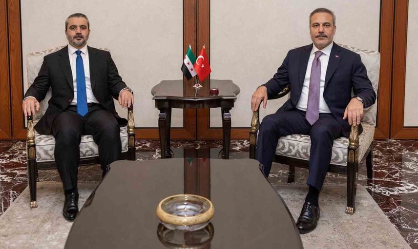Dışişleri Bakanı Fidan, Suriye mevkidaşı Şeybani ile önemli bir görüşme gerçekleştirdi