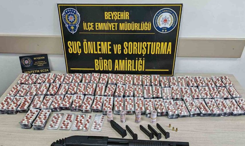 Konya'da uyuşturucu ile mücadelede önemli adım: 5 kişi yakalandı