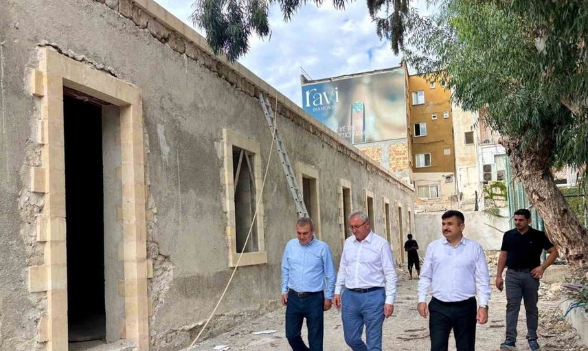 İskenderun lisesi restorasyonuna yönelik inceleme ziyareti