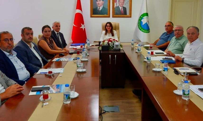 Sinop'ta istihdam ve mesleki eğitim kurulu toplantısı yapıldı