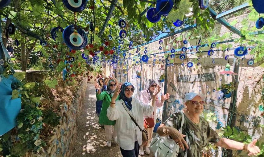 Darende'de sanat evine gelen ziyaretçiler unutulmaz anlar yaşıyor