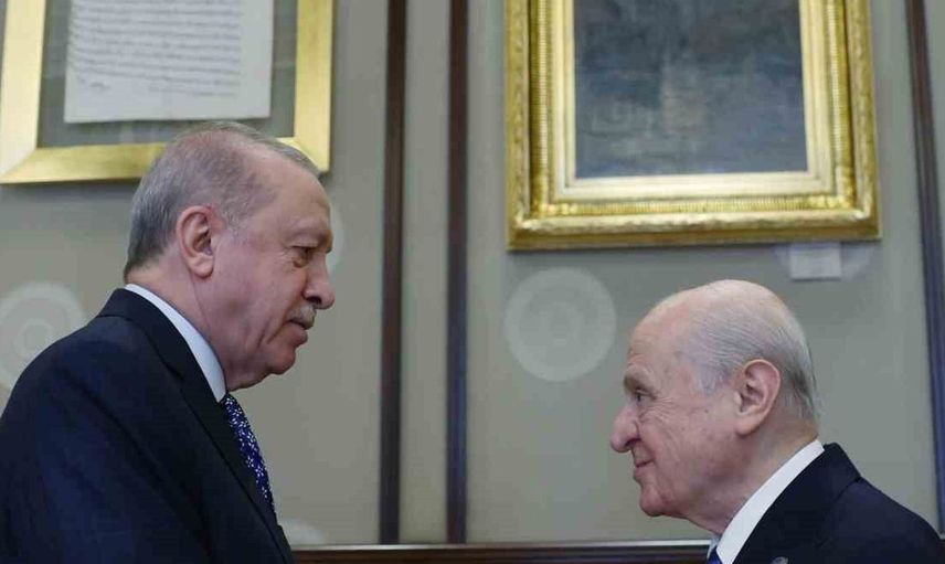 Cumhurbaşkanı Erdoğan, Bahçeli ile önemli bir toplantı gerçekleştirdi