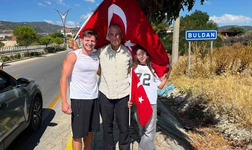 Yurt özlemiyle koşarak Buldan'a döndü: 53 günde Türkiye'ye ulaştı