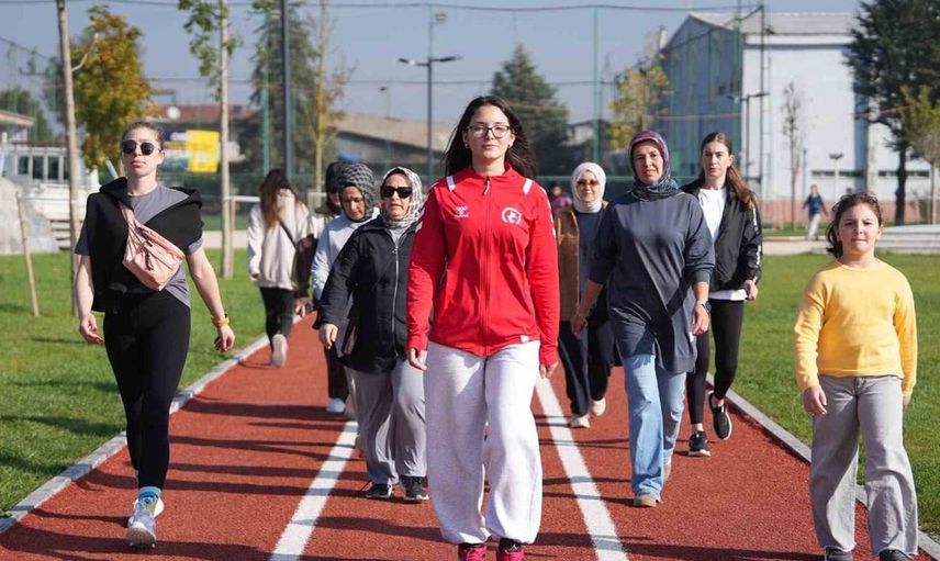 Düzce’de hayata geçirilen projeyle anneler spora davet edildi