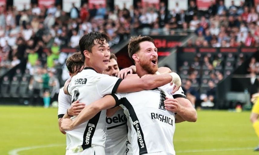 Beşiktaş, Midtjylland'ı 2-0 yenerek bir üst tura yükseldi