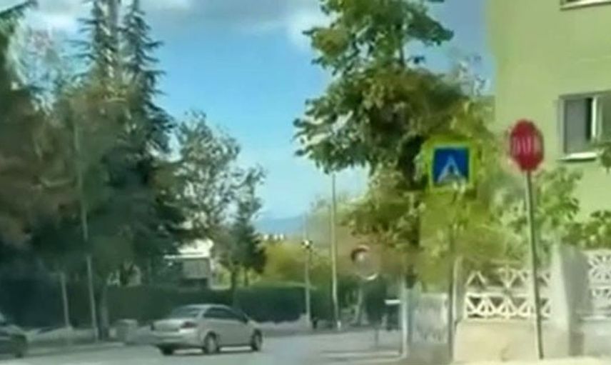 Bursa'da bir sürücünün cadde üzerinde drift yapması güvenliği tehlikeye attı