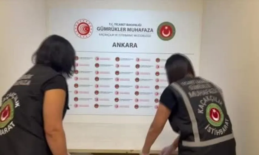 Esenboğa Havalimanı'nda yapılan operasyonlarla uyuşturucu kaçakçılığına önemli darbe