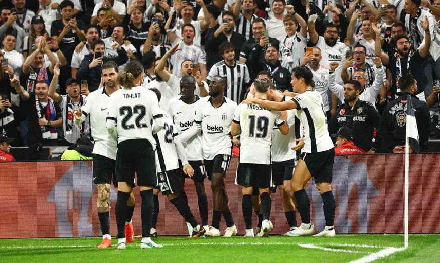 Beşiktaş, Avrupa'da başarılı sezonuna devam ediyor
