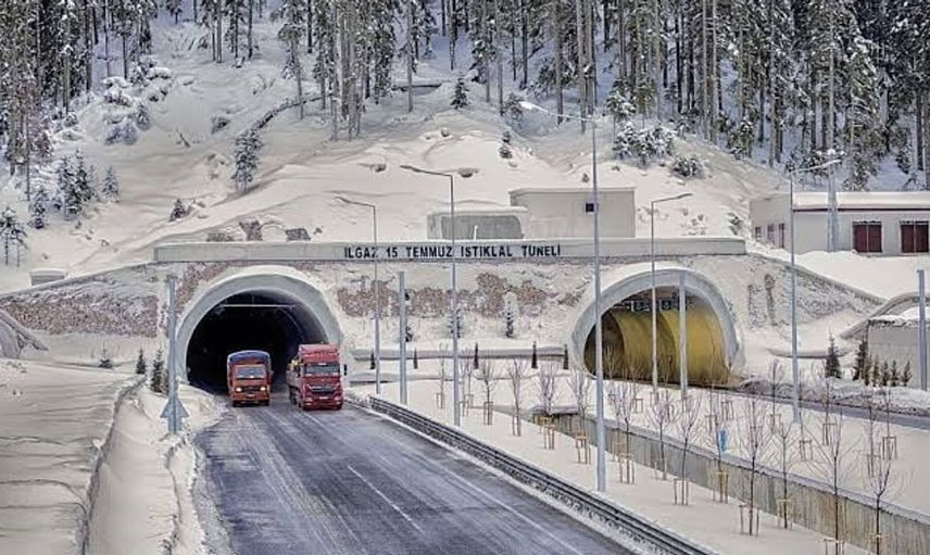 Ilgaz tünelinde acil durum tatbikatı nedeniyle ulaşım duracak