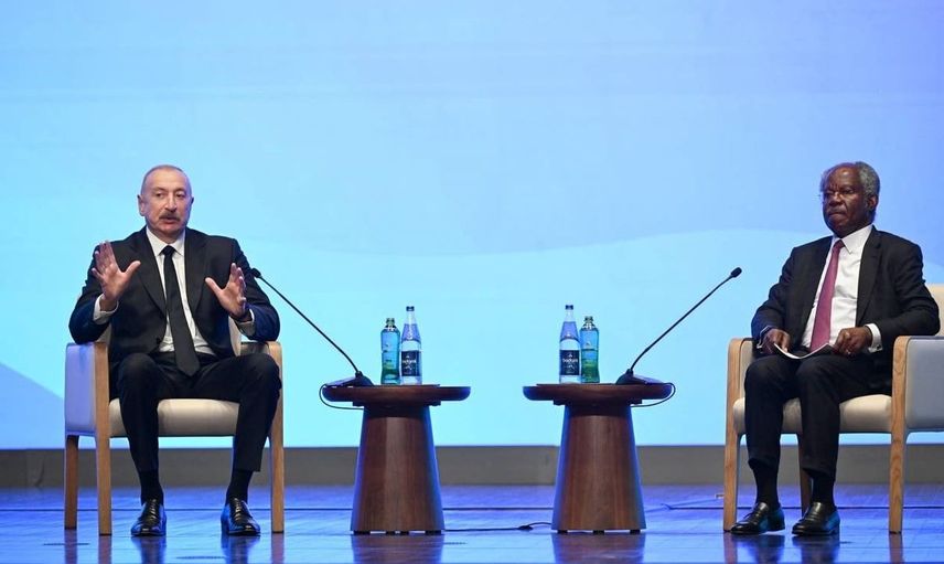 Aliyev: 2030 yılına kadar transit yüklerde 25 milyon tona ulaşmayı hedefliyoruz