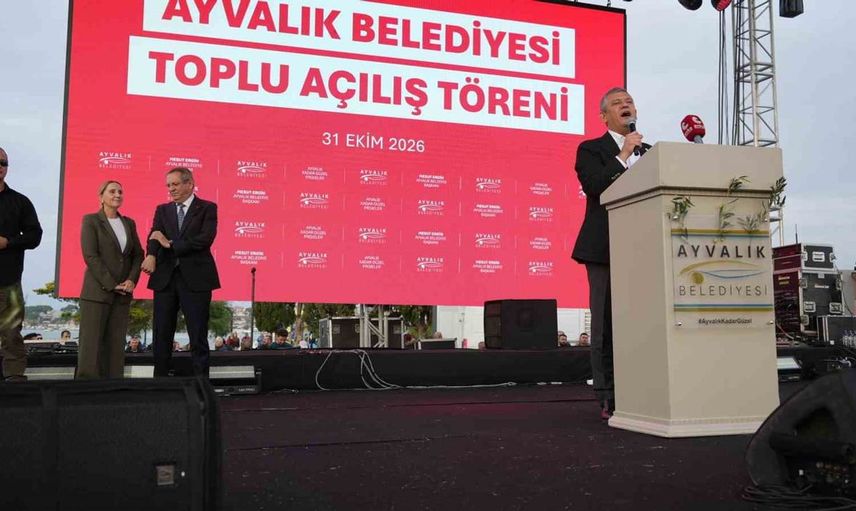 Özgür Özel, Balıkesir Körfezi'nde zeytin hasat sezonunu değerlendirdi