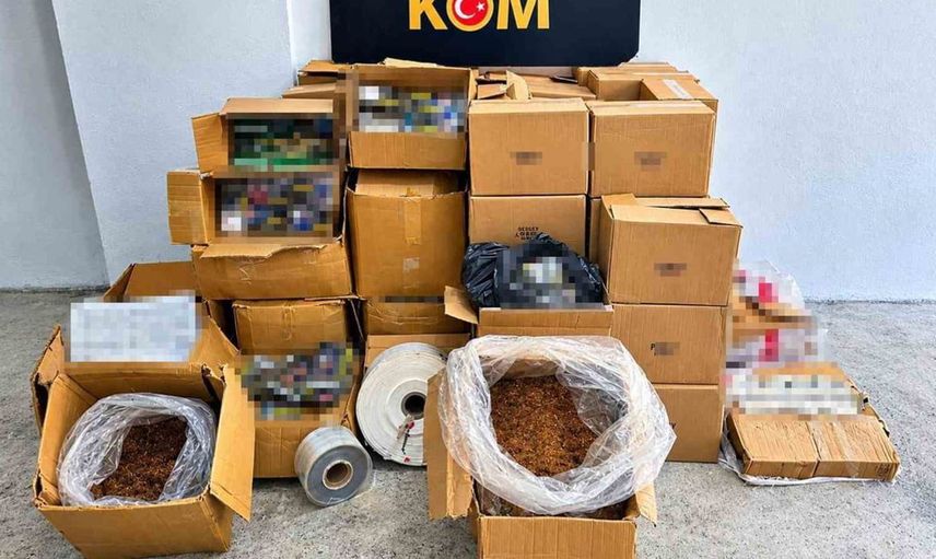 Muğla'da kaçak tütün operasyonunda 91 bin sahte bandrol ele geçirildi