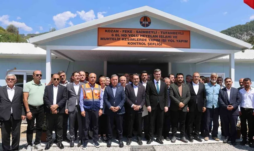 Adana'da heyelan ıslahı ve tünel projesinde çalışmalar başladı