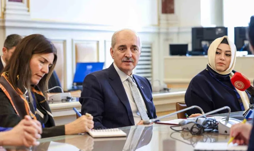 TBMM başkanı Kurtulmuş, Kanada'dan mevkidaşı ile gündemi değerlendirdi