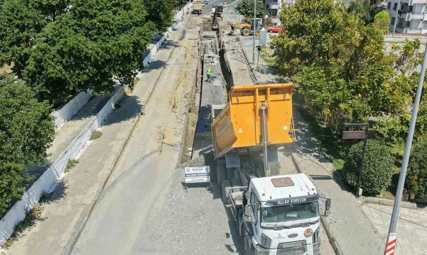 Söke'de altyapı yatırımları hız kesmeden devam ediyor