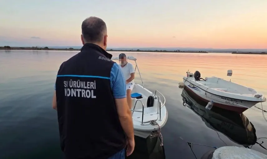 İğneada'da amatör balıkçı denetiminde önemli detaylar