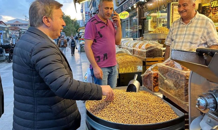 Erzincan valisi hamza aydoğdu, esnaf ve vatandaşlarla buluştu