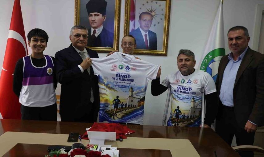 Sinop'ta ilk kez düzenlenecek yarı maraton için geri sayım başladı